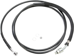 Stainless Steel Hydraulic Clutch Line Black +203 mm (8''), 1, nordicamoto.ro