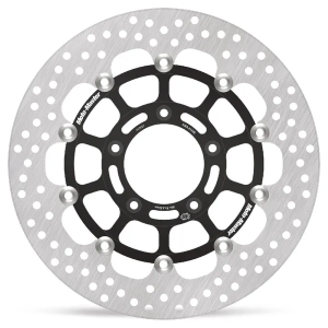 Halo sorozatú úszó rotor, fekete, rozsdamentes acél, 1, nordicamoto.ro