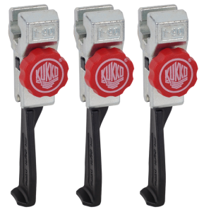 3 Extremely Narrow, Quick Adjusting Jaws (set) - Series 5-s Black, Red, Silver, 1, nordicamoto.ro