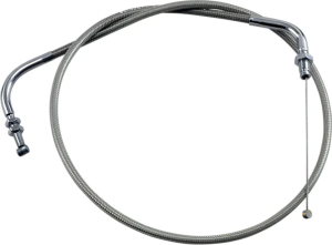 Armor Coat rozsdamentes acél fojtószelep-/alapjárati kábel cruiser motorkerékpárokhoz – Silver Standard modell, 1, nordicamoto.ro