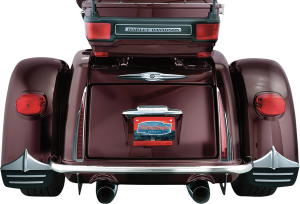 Mud Flaps Black, Chrome