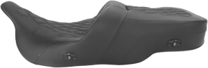 Heated Roadsofa Lattice Stitched Seat Black