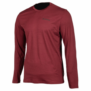 Bluza Corp Base Layer Klim Teton Lana Merino Rosu M, 1, nordicamoto.ro