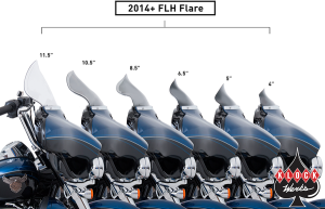 Flare Windshield Gray, 4, nordicamoto.ro