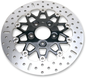 Custom Stainless Steel Rear Brake Rotor Black, Chrome