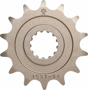 JT SPROCKETS ellen tengely elülső lánckerék, természetes színű , nordicamoto.ro
