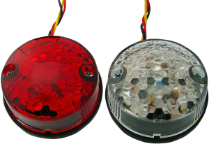 Led Taillight With License Plate Light Black, 2, nordicamoto.ro