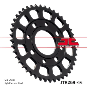 JT SPROCKETS hátsó lánckerék, fekete 