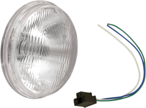 5-3/4(r) Die-cast Headlight Clear, 1, nordicamoto.ro