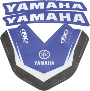 Front Fender Graphic Kit Black, Blue, White, 5, nordicamoto.ro
