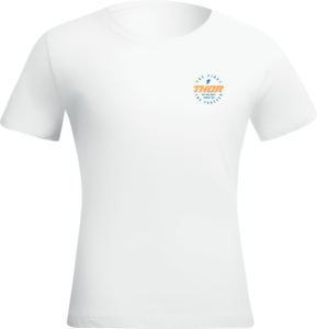 Tricou Fete Thor Stadium White XL, 4, nordicamoto.ro