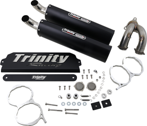 Stage 5 Slip-on Mufflers Black