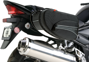Mini Expandable Sport Saddlebags Black, 1, nordicamoto.ro