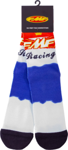 Socks Fmf King Of Racing Black, Blue, Gray, 1, nordicamoto.ro