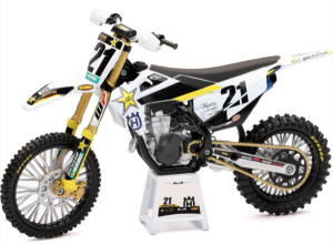 Jason Anderson Rockstar Energy Husqvarna FC 450 játékmodell, 1:12 méretarány, nordicamoto.ro
