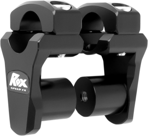 Pivoting Handlebar Riser For 1-1/8(r) Bar Clamp Black