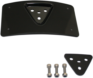 Radius License Plate Mount Gloss Black