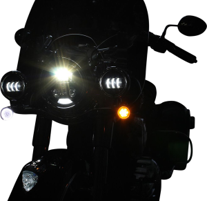 Probeam® Dynamic Ringz Led Front Turn Signals Chrome