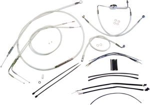 Sterling Chromite Ii® Designer Handlebar Installation Kit Silver, 3, nordicamoto.ro