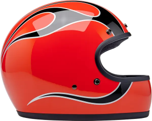 Gringo Flames Helmet Orange  XS, 5, nordicamoto.ro