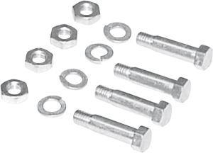 Footboard Hinge Bolt Kit Silver