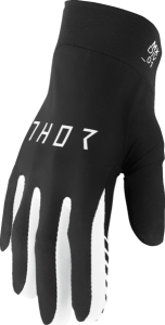 Thor Agile kesztyű, fekete/fehér, XL méret, 1, nordicamoto.ro