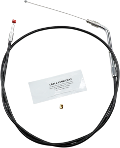 Black Vinyl Throttle/idle Cable Black Standard, 1, nordicamoto.ro