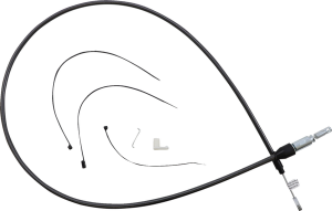 Black Pearl Quick Connect Upper Clutch Cable Black