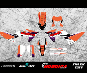NordicaMoto KTM EXC 24–25 matricakészlet
