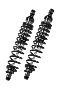 Wme Series Rear Shocks Black, Chrome