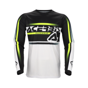 Acerbis Linear Lugo póló, fekete/fehér, S-es méret, 5, nordicamoto.ro