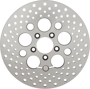 Stainless Steel Drilled Brake Rotor Ground
