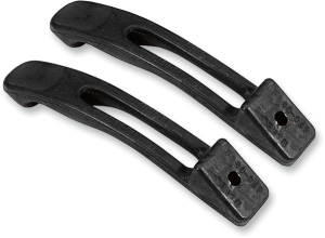 Rubber Hood Latches Black