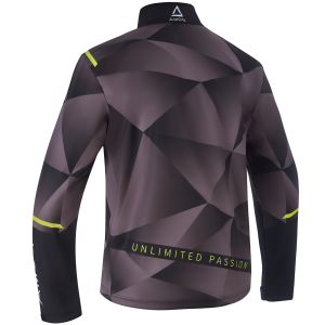 AMOQ Apex V2 dzseki, fekete/szürke/Hivis sárga, 2XL, 3, nordicamoto.ro