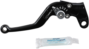 Halo Adjustable & Folding Clutch Lever Black