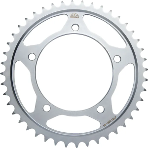 JT SPROCKETS Acél hátsó lánckerék, természetes színű 