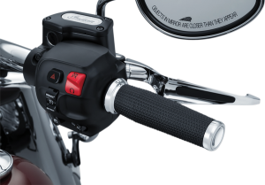 Thresher Handlebar Grips Black, 1, nordicamoto.ro