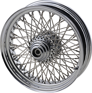 Front Wheel 16x3.5 Single-disc 80-spoke Chrome Silver
