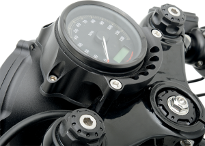 Cafe Gauge/headlight Relocator Black Ops