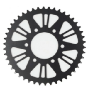 CFMOTO 700CL-X hátsó fogaskerék (HERITAGE / SPORT / ADVENTURE) – 520 / 46T, 1, nordicamoto.ro