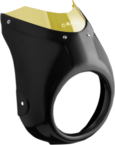 Headlight Mask For Yamaha Black, Yellow, 2, nordicamoto.ro