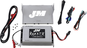 Rokker® Xxr 400w 2-ch Amplifier Kit Black, Matte
