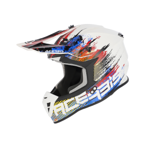 Acerbis Linear 22-06 sisak, fehér/kék/piros, S-es méret, 1, nordicamoto.ro