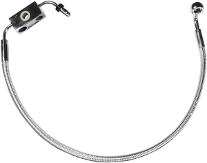 Designer Series Dot Front Lower Brake Line Kit Chrome, Sterling Chromite® Ii, 2, nordicamoto.ro
