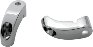 Custom Turn Signal Mounts For 39mm And 49mm Fork Assemblies Chrome