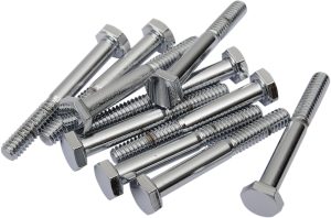 Replacement Hex-head Bolts Silver, 1, nordicamoto.ro