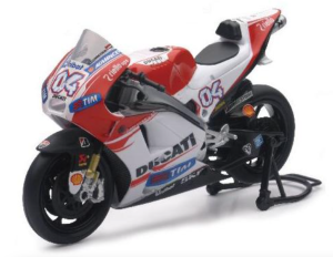 Andrea Dovizioso MotoGP Ducati játékmodell, 1:12 méretarányú modell, nordicamoto.ro
