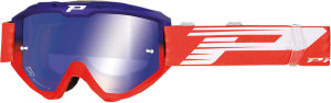3450fl Riot Mx Goggles Blue, Red
