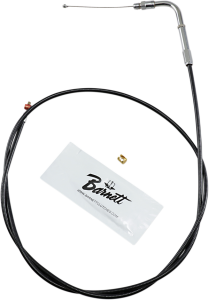 Black Vinyl Throttle/idle Cable Black