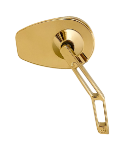 Micro Mirror W/v2 Cut-out Stem Gold